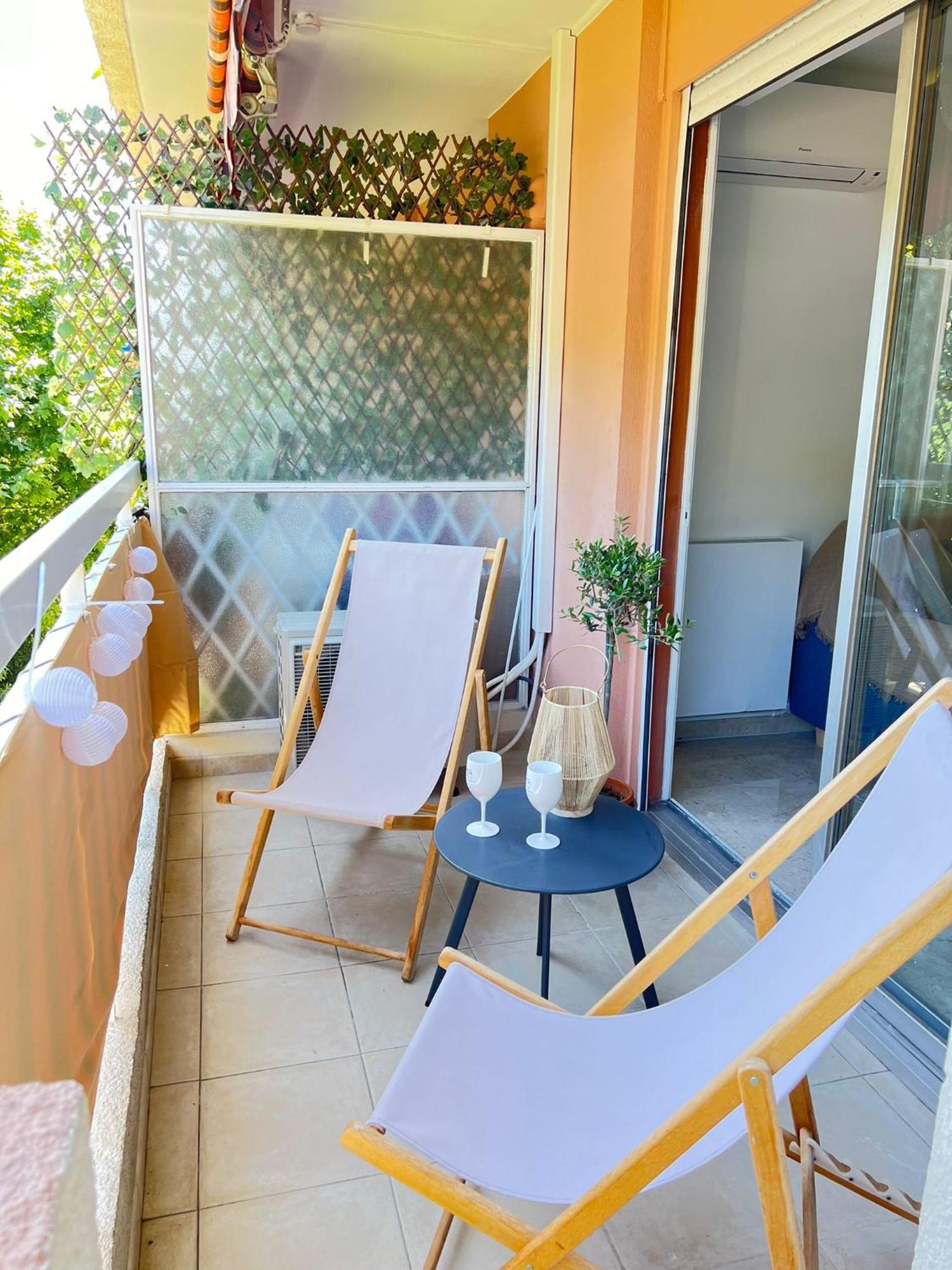 Appartement 2P Renove Avec Terrasse Au Port De 尼斯 外观 照片