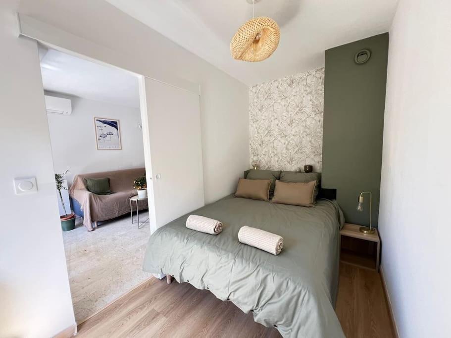 Appartement 2P Renove Avec Terrasse Au Port De 尼斯 外观 照片